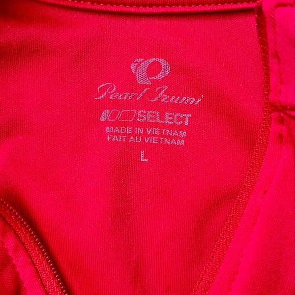Pearl Izumi Vibrant Red Cycling Top/Shirt - Picture 4 of 7
